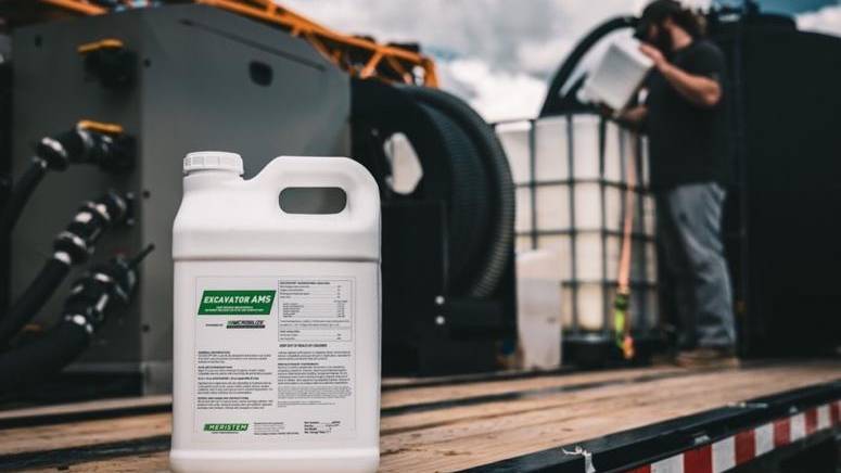 Meristem Launches First All-in-One Surfactant EXCAVATOR AMS