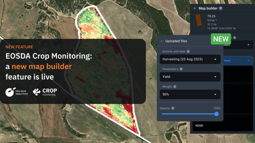 EOSDA Crop Monitoring Introduces New VRA Map Builder Feature for Precision Farming