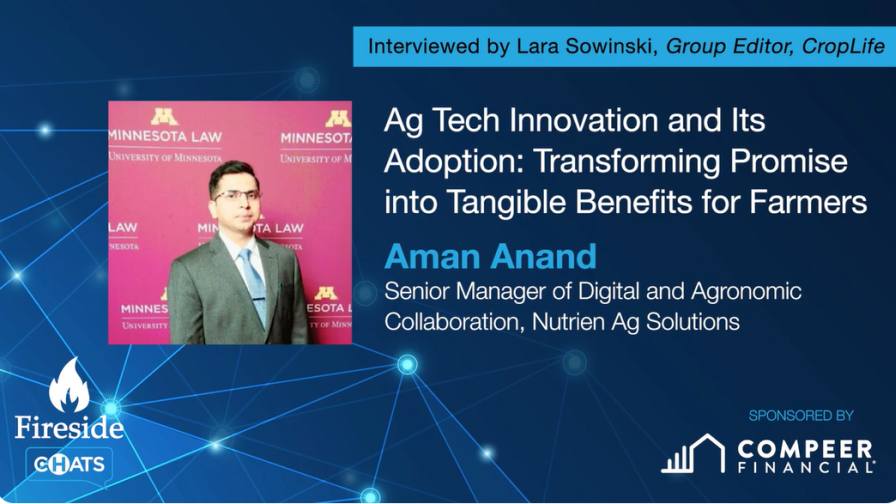 Tech Hub LIVE 2024: Fireside Chat With Nutrien Ag Solutions' Aman Anand